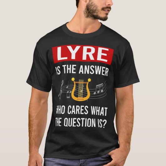 Het antwoord van Lyre T-shirt (Voorkant)