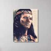 Het Apache-schilderij Canvas Afdruk (Voorkant)