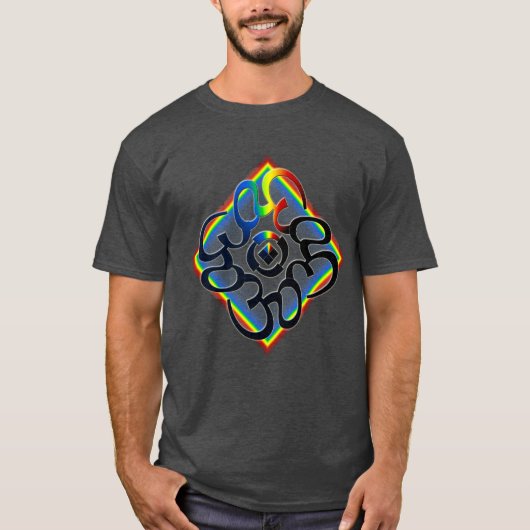 Het Apocolpyse-bewijs T-shirt - OM-mantra (Voorkant)