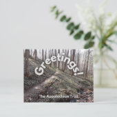 Het Appalachian Trail Briefkaart (Staand voorkant)