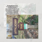 Het Appalachian Trail Briefkaart (Voorkant / Achterkant)