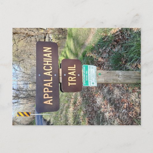 Het Appalachian Trail Briefkaart (Voorkant)