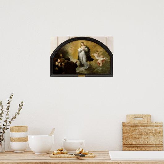 Het apparaat van de Maagd, 1665 Poster (Keuken)