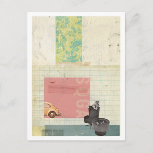 Het appartement briefkaart