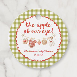 Het Appel Van Ons Oog Whimsical Herfst Baby Shower Bedankjes Labels