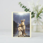 Het aptisme van Christus Briefkaart (Staand voorkant)