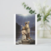 Het aptisme van Christus door Carl Bloch Briefkaart (Staand voorkant)