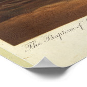 Het aptisme van Christus door James Fuller Queen 1 Poster (Hoek)