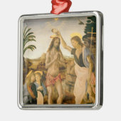 Het aptisme van Christus door John de Baptist Metalen Ornament (Links)