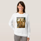 Het aptisme van Christus door John de Baptist T-shirt (Voorkant volledig)
