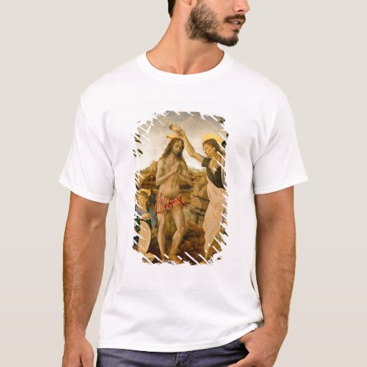Het aptisme van Christus door John de Baptist T-shirt (Voorkant)