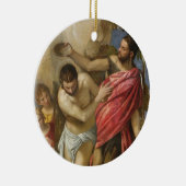 Het aptisme van Christus Keramisch Ornament (Rechts)
