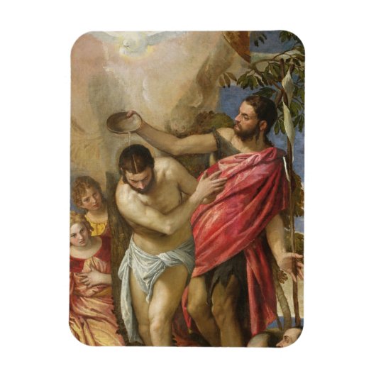 Het aptisme van Christus Magneet (Verticaal)
