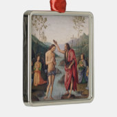 Het aptisme van Christus Metalen Ornament (Rechts)