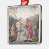 Het aptisme van Christus Metalen Ornament (Links)