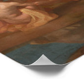 Het aptisme van Christus - Nicolas Poussin Fine Ar Poster (Hoek)