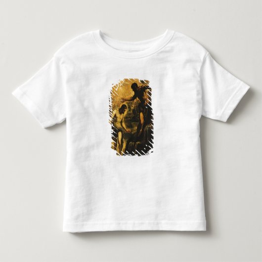 Het aptisme van Christus (olie op canvas) Kinder Shirts (Voorkant)