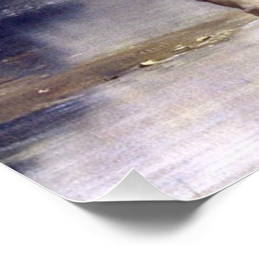 Het aptisme van Christus Perfect Poster (Hoek)