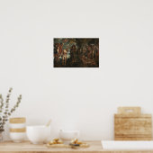 Het aptisme van Christus Poster (Keuken)