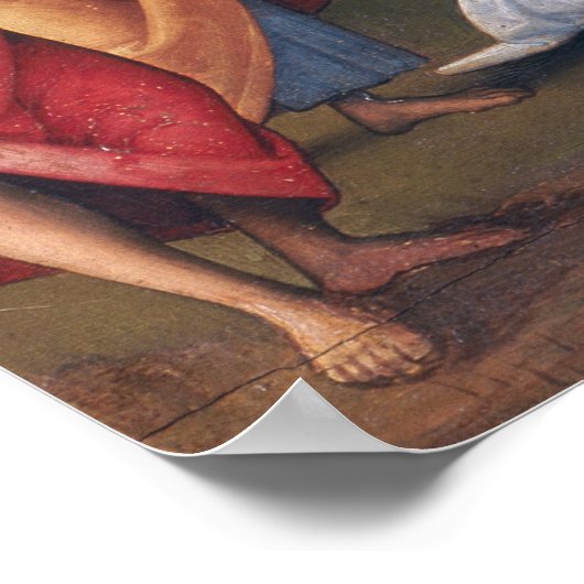 Het aptisme van Christus Poster (Hoek)