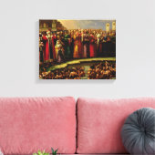 Het aptisme van het Muromese volk Canvas Afdruk (Insitu (Woonkamer))
