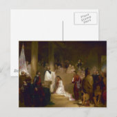 Het aptisme van Pocahontas door John Gadsby Chapma Briefkaart (Voorkant / Achterkant)
