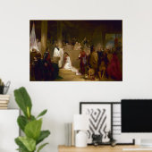 Het aptisme van Pocahontas door John Gadsby Chapma Poster (Thuiskantoor)