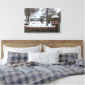 Het aptist Home Canvas Afdruk (Insitu (Slaapkamer))