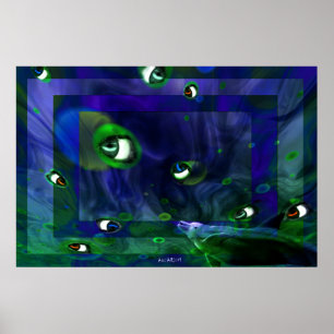 Het aquarium poster