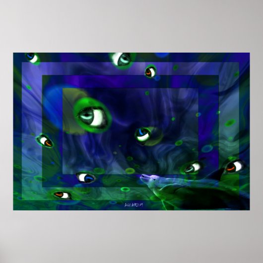 Het aquarium poster (Voorkant)