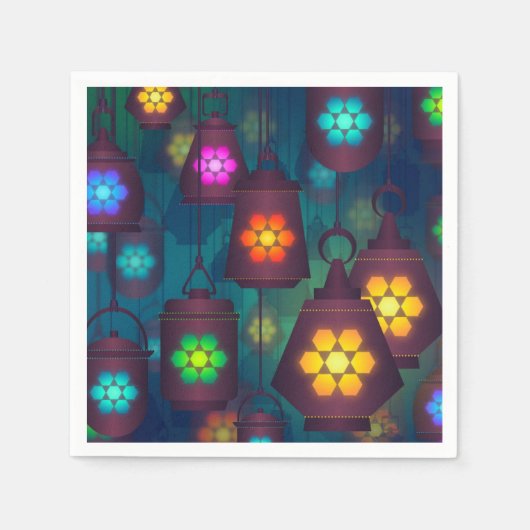 Het Arabische Marokkaanse diner Servet (Voorkant)