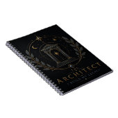 Het Architect Archetype Zelfontdekkingsnotitieboek Notitieboek (Rechterzijde)