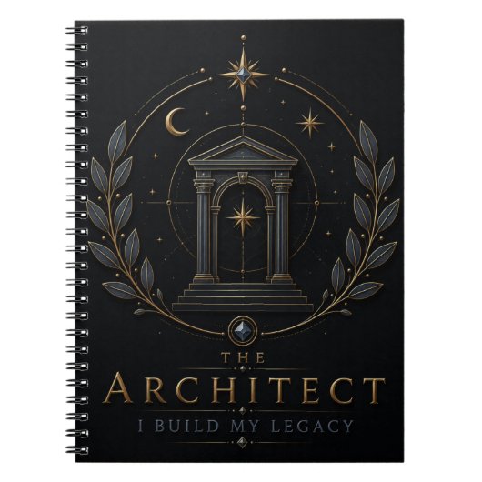 Het Architect Archetype Zelfontdekkingsnotitieboek Notitieboek (Voorkant)