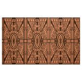 Het Architecturale Patroon van Deco, Koper en Stof (Fat Quarter)