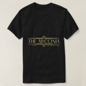 Het Arconia-gebouw Oost. 1908 Murders New York T- T-shirt (Design voorkant)