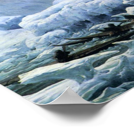 Het Arctisch Zee Poster (Hoek)