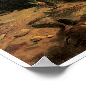 Het areaal van koning Boabdil in Granada Poster (Hoek)