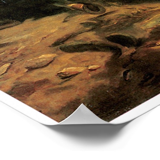 Het areaal van koning Boabdil in Granada Poster (Hoek)