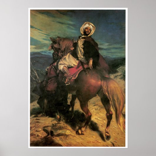 Het areaal van koning Boabdil in Granada Poster (Voorkant)