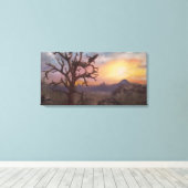 Het Arendsnest Canvas Afdruk (Insitu (Houten vloer))