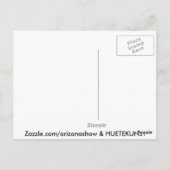 "Het Arizona-Show" Briefkaart (Achterkant)