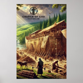 Het Ark Papier van Noach Poster