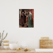 Het Arnolfini-huwelijk van Jan van Eyck Poster (Keuken)
