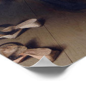 Het Arnolfini Portret van Jan van Eyck Poster (Hoek)