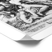 Het arrest-Parijs, na Raphael (graving) Poster (Hoek)