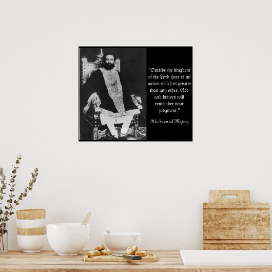 Het arrest poster (Keuken)