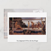 Het arrest van het Hof van Justitie van de Europes Briefkaart (Voorkant / Achterkant)