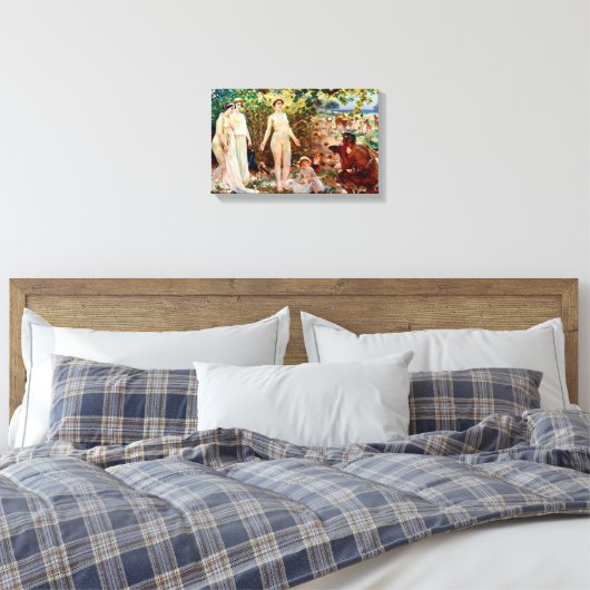 Het arrest van het Hof van Parijs Canvas Afdruk (Insitu (Slaapkamer))