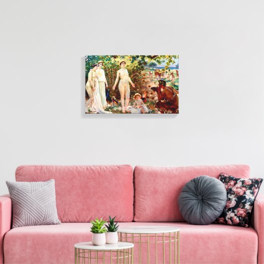 Het arrest van het Hof van Parijs Canvas Afdruk (Insitu (Woonkamer))