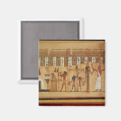 Het arrest van Osiris, detail Magneet (Voorkant / Achterkant)